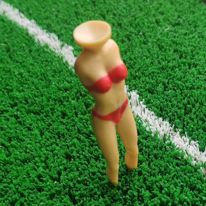Golf Beauty Ball Nail Color Bikini Body Ball TEE Model Plastic Holder Nude Tee Two Pieces