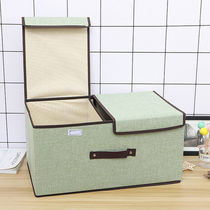 Household wardrobe baby storage box Baby clothing storage box Put childrens clothes finishing box Fabric grid