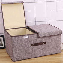 Baby clothes box Baby storage box Childrens clothes finishing box Fabric wardrobe basket artifact