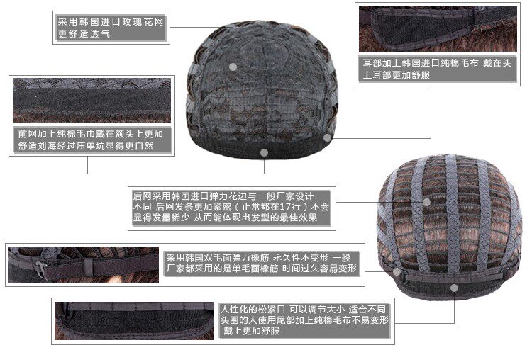 Perruque cheveux courts - Ref 2607314 Image 13