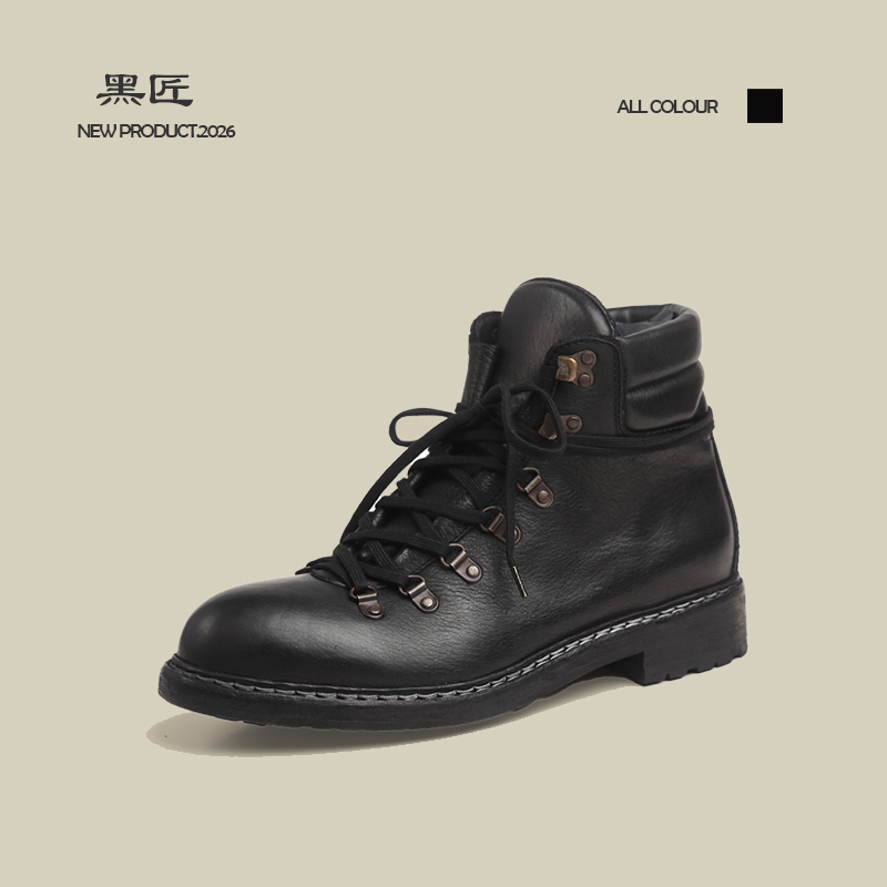 Guidi Jxm 19 Hiking Boots Casual Mountaineering Boots Men's Norwegian Stitched Horse Leather Washed and Distressed Shoes