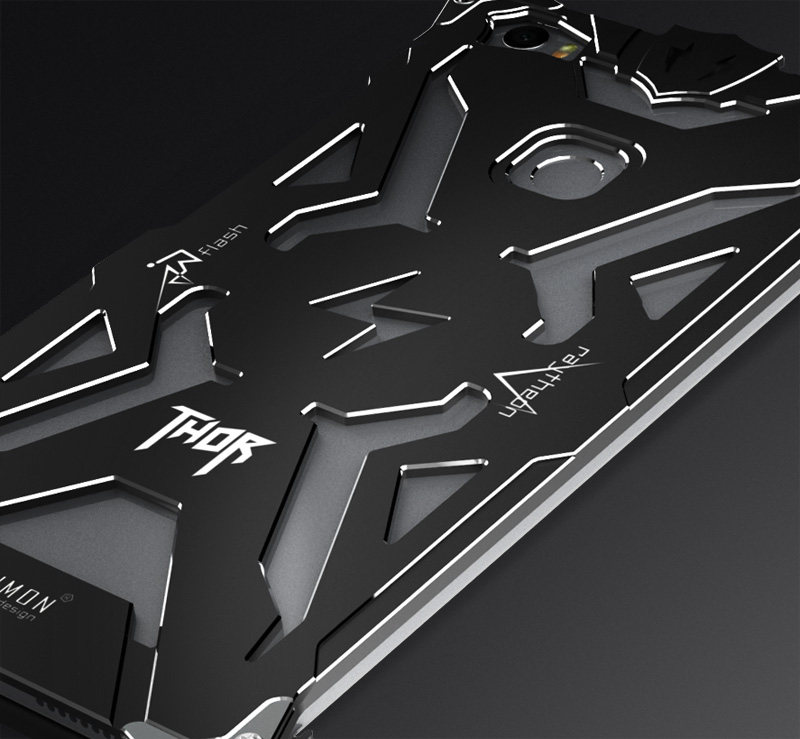 SIMON THOR Aviation Aluminum Alloy Shockproof Armor Metal Case Cover for Xiaomi Mi Max