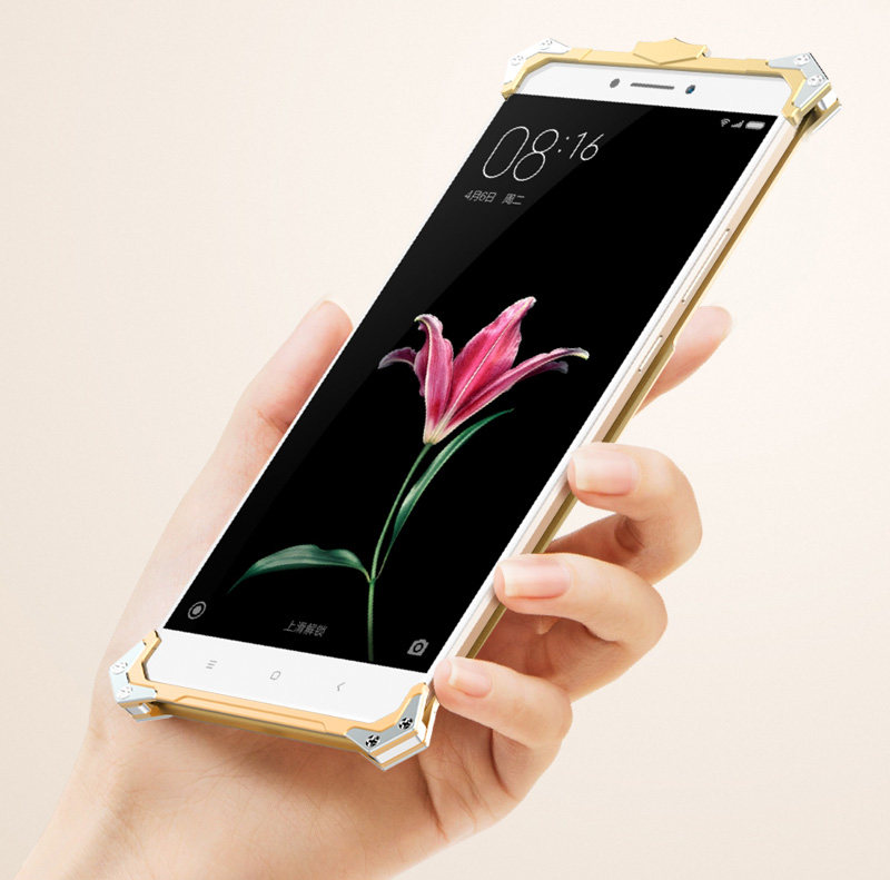 SIMON THOR Aviation Aluminum Alloy Shockproof Armor Metal Case Cover for Xiaomi Mi Max