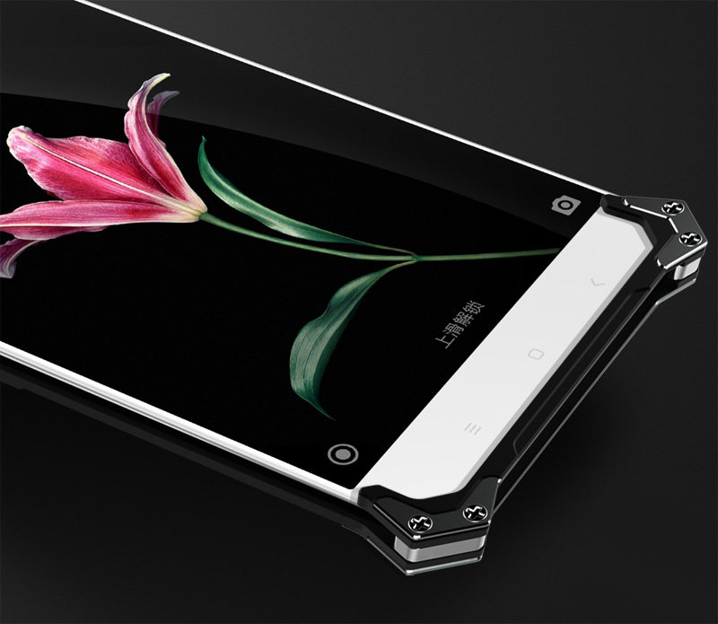 SIMON THOR Aviation Aluminum Alloy Shockproof Armor Metal Case Cover for Xiaomi Mi Max