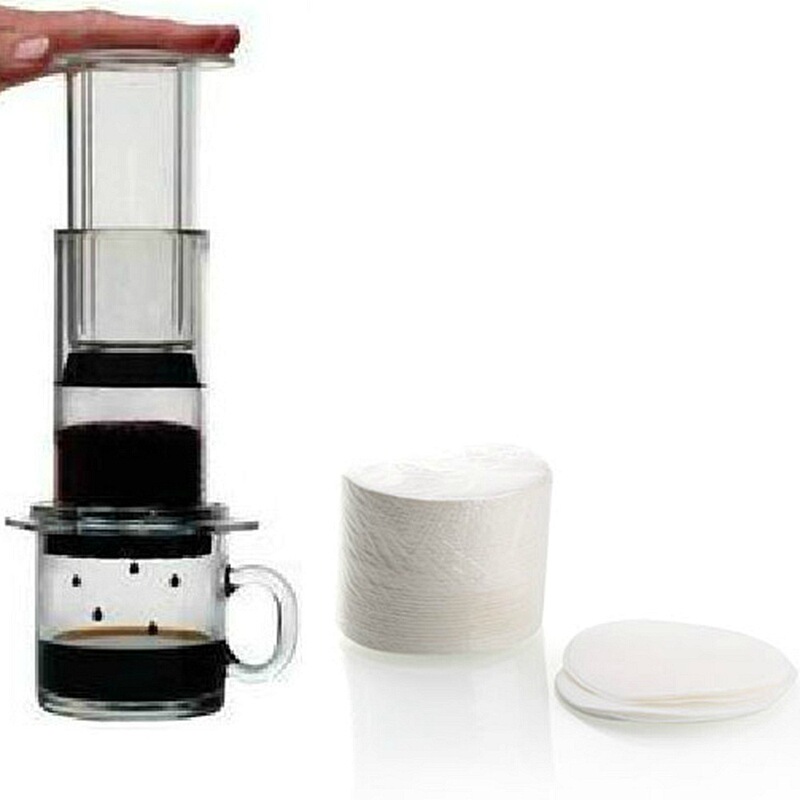 350 Pieces of Coffee Filter Paper, Round Coffee Paper Filters, Can Be Used with Aeropress 350 Pieces of Coffee Filter Paper, Round Coffee Paper Filters, Can Be Used with Aeropress