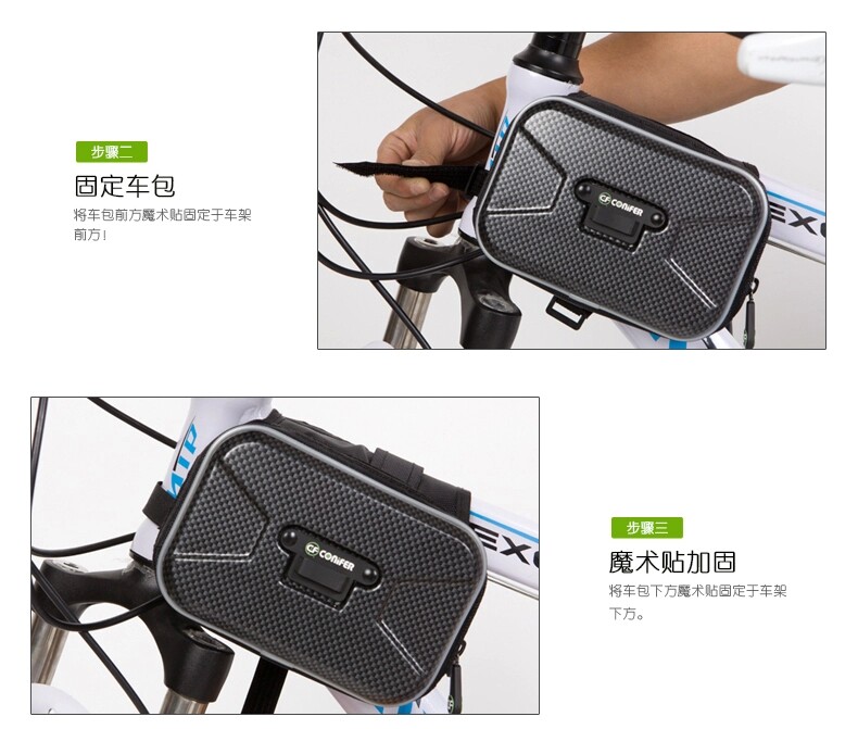 Sacoche pour vélo mixte CONIFER - Ref 2215939 Image 32