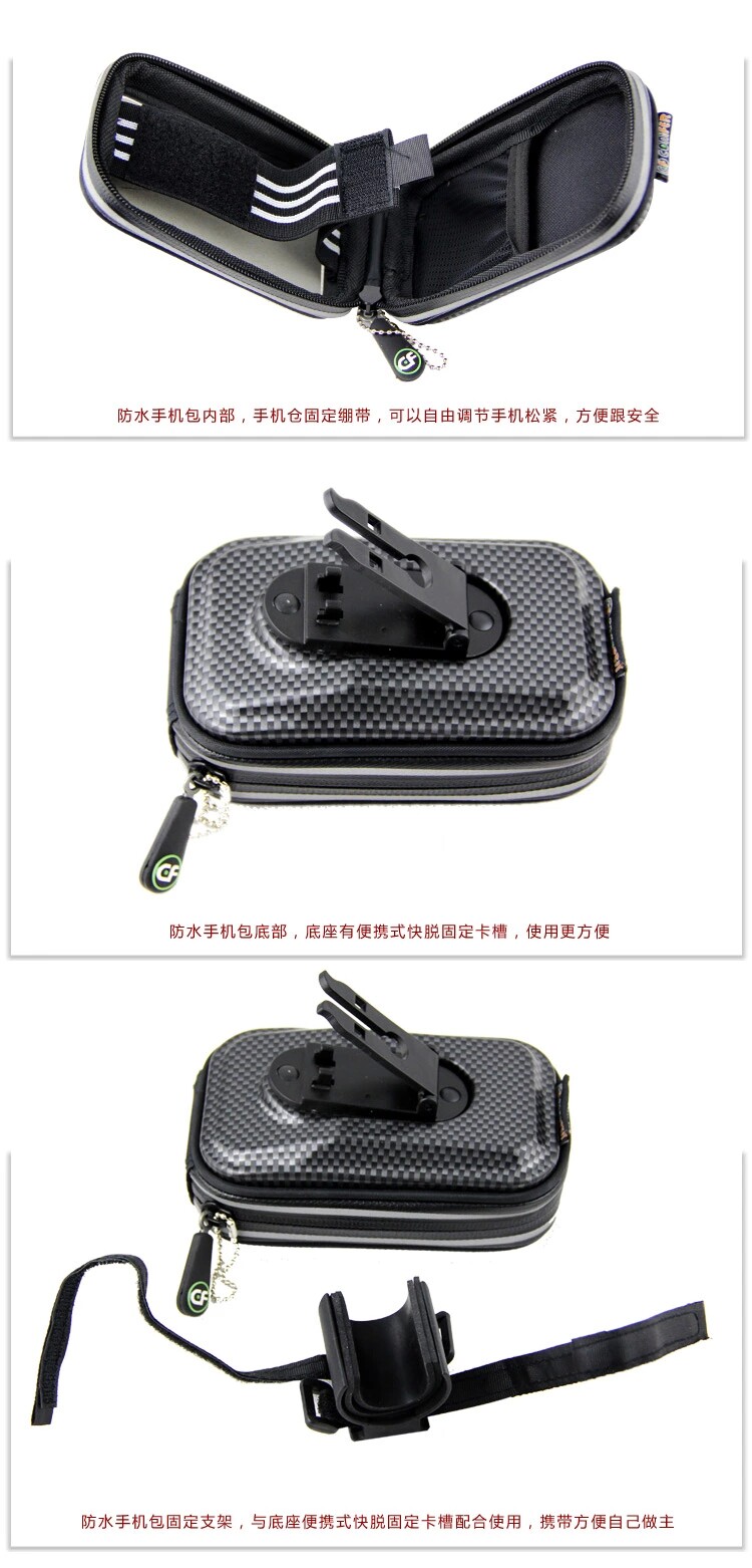 Sacoche pour vélo mixte CONIFER - Ref 2218102 Image 8