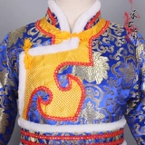 Осенний демисезонный длинный детский этнический костюм для мальчиков