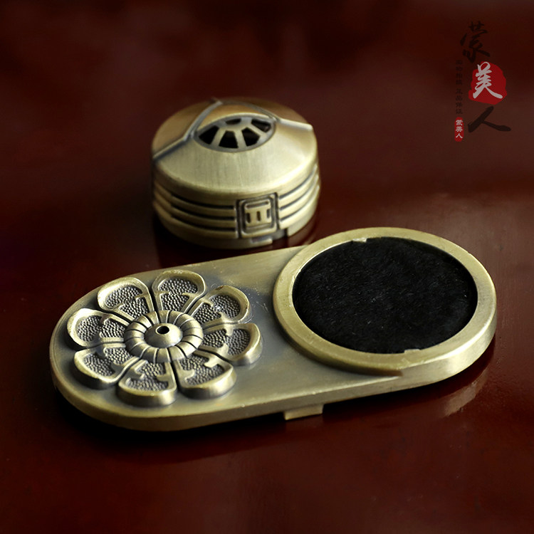 Этническая курильница для благовоний для авто в помещении, 2 в 1, этнический стиль 