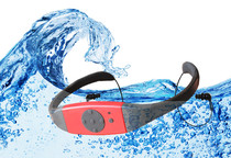 Outdoor sports waterproof swimming MP3 All-in-one head-mounted sports headset MP3 music player Waterproof running