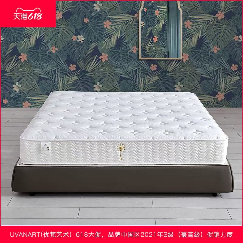 Youvan Art Weis imported sponge mattress 1.5m 1.8 double spring mattress ridge soft and hard moderate H-A1