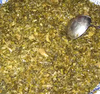 Wuyi Xuanping peasant grandmother dish pregnant woman nine-head erucic acid vegetable wine altar making rice full 5kg