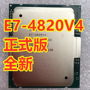 XEON to Strong E7-4820V4 positive version CPU 10C 20 thread LGA2011 connector 