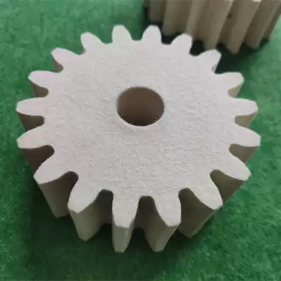 Imported high-precision wool felt gear rack tooth surface lubrication transmission parts spur gear helical teeth left and right rotation wear resistance