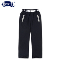 (Lan Shi)College sports navy blue two-color red and gray two-color baseball sports pants sports pants 14006