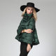 Big Swing Hoodless Fashion Personality Lightweight A-line Down Jacket European and American Fashion Women 2022 Short Umbrella Skirt Design Cape