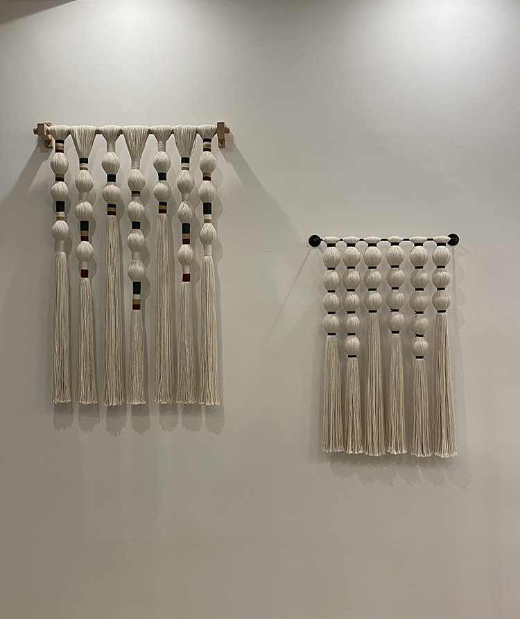 Гобелен 软装卧室玄关酒店流苏编织挂毯