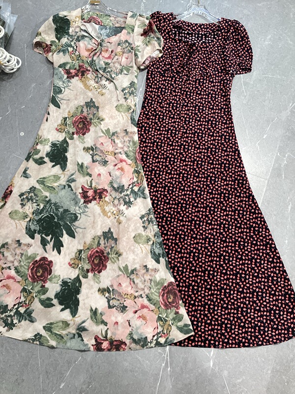 2026 Summer Model 13Dj-6111 Fashion Floral Dress m Bust 82 Waist 72 Length 130 No Returns No Exchanges 2026 Summer Model 13Dj-6111 Fashion Floral Dress m Bust 82 Waist 72 Length 130 No Returns No Exchanges