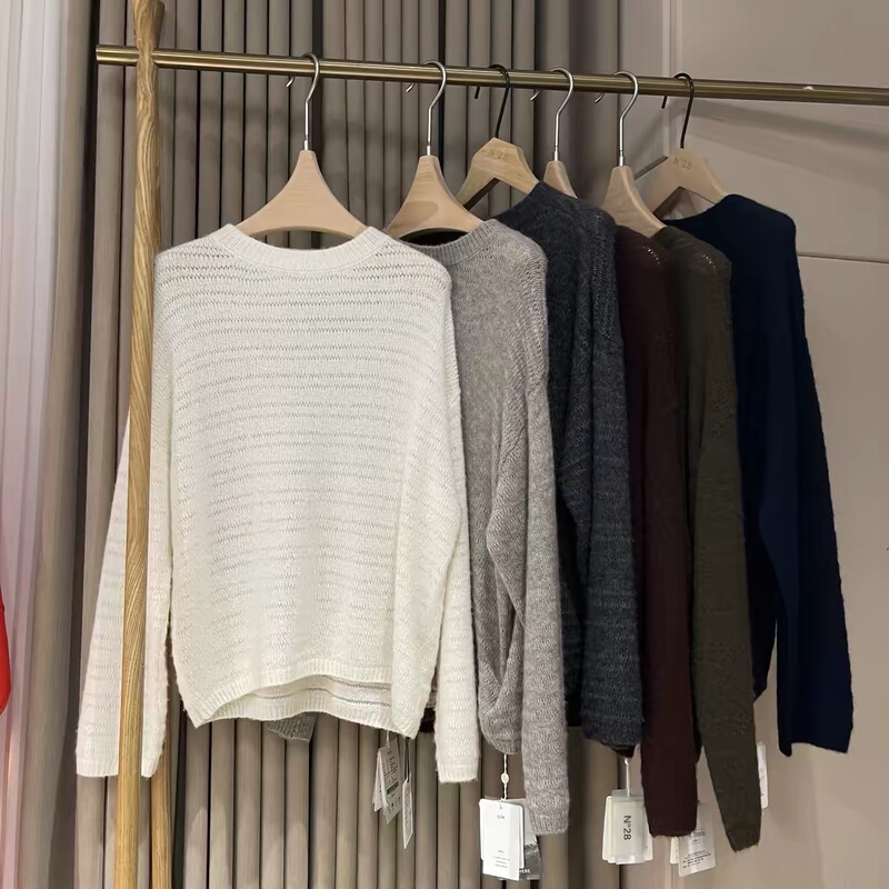 2026 Autumn Style 920Qq-002 Fashionable Round Neck Knitted Base Shirt m Bust Size 106 Length 64 No Returns No Exchanges 2026 Autumn Style 920Qq-002 Fashionable Round Neck Knitted Base Shirt m Bust Size 106 Length 64 No Returns No Exchanges