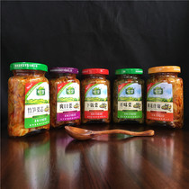 5 bottles set of Sichuan flavor Hengyi cuisine under the meal bamboo shoots vegetable core refreshing vegetables yellow flower assorted