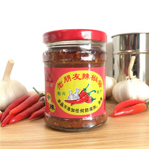 6 bottles of Shaoguan specialty Shixing old friend hot sauce (medium spicy) garlic chili sauce super spicy noodles mixed rice