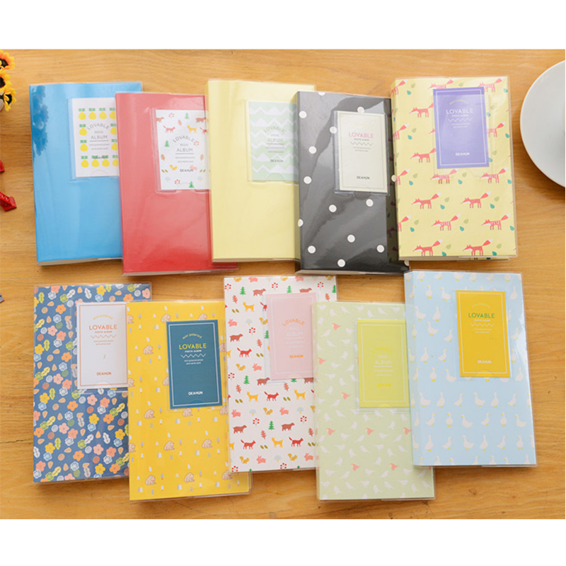 3 inch album 84 sheets 96 photos Polaroid album insert mini thin baby family photo album souvenir album