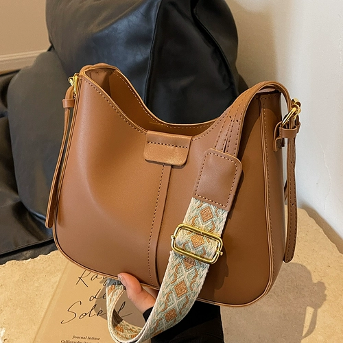 Универсальная сумка подмышку, весенняя сумка через плечо, модные бретели, сумка на одно плечо, изысканный стиль