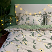 Will make Liang Zhi 60S long wool texture four pieces of pure cotton light cotton sleeping silk kit summer 2m