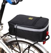 Special bag for driving Electric folding bicycle Back pack Mountain bike rack Back seat tail bag Riding equipment accessories