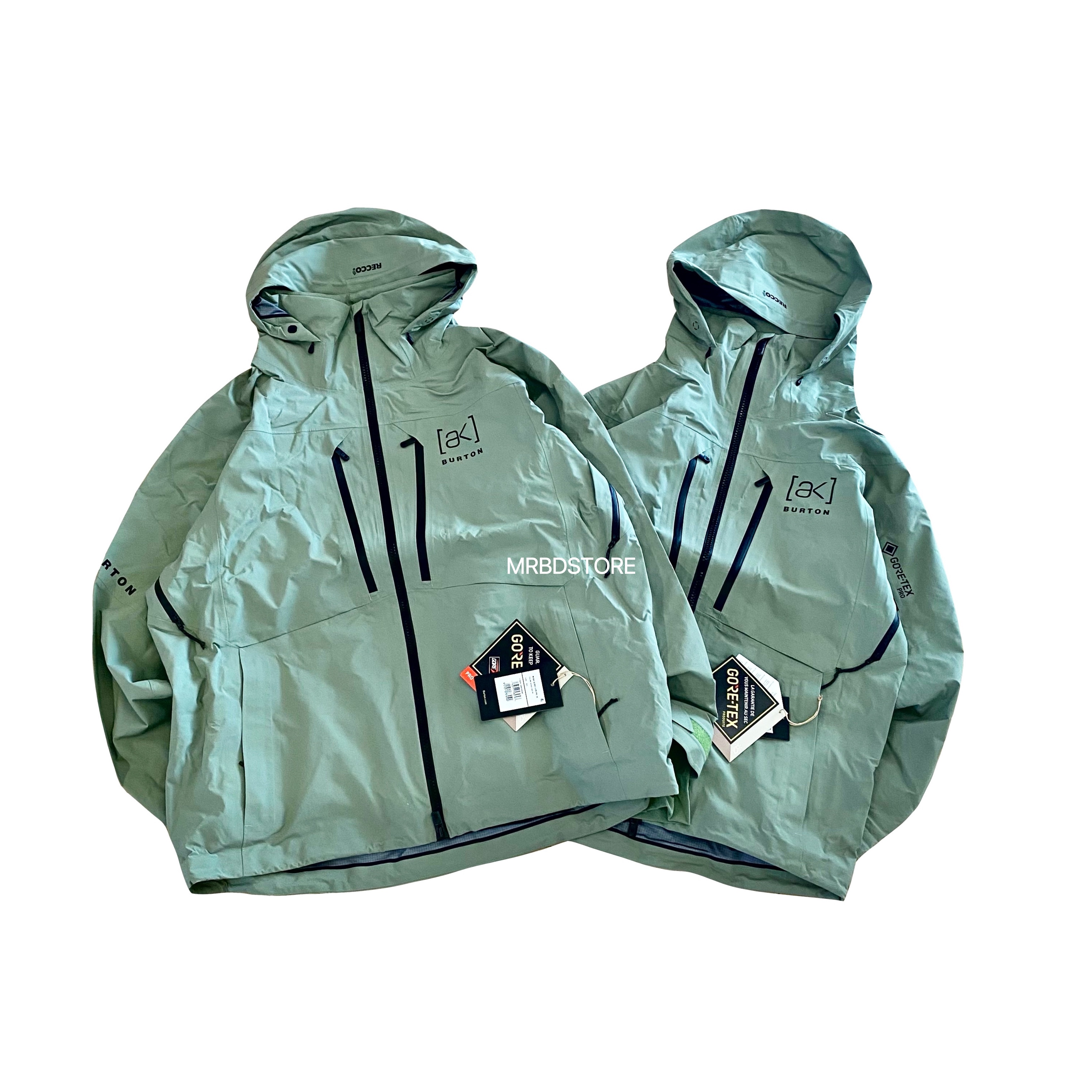 Order BURTON AK HOVER PRO 3L new avocado green waterproof breathable warm ski suit