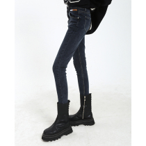 Race small sloth black Little footed jeans Women in spring tight with new high waist and slim fit 90% pencil winter pants