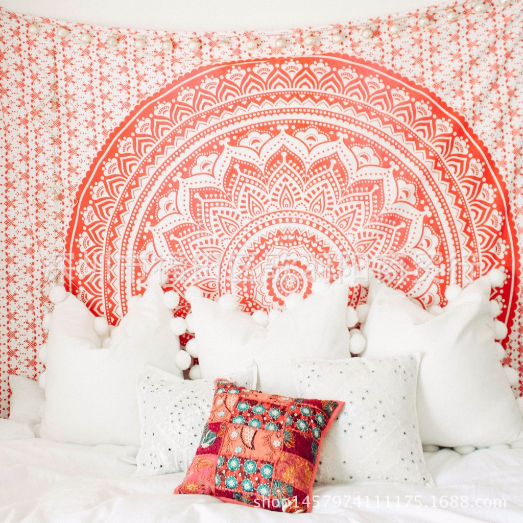 Hot boho bãi biển dân tộc khăn kỳ lạ treo vải trang trí tường tấm thảm tường vải tường bao gồm bảng vải thảm trang trí sofa