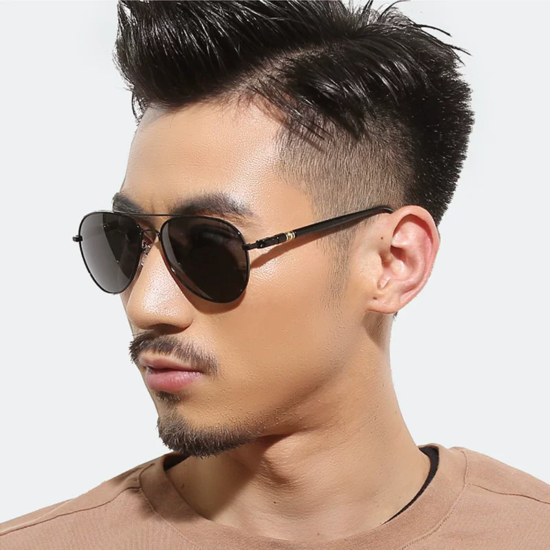 Classic fashionable sunglasses, retro glasses solar-powered