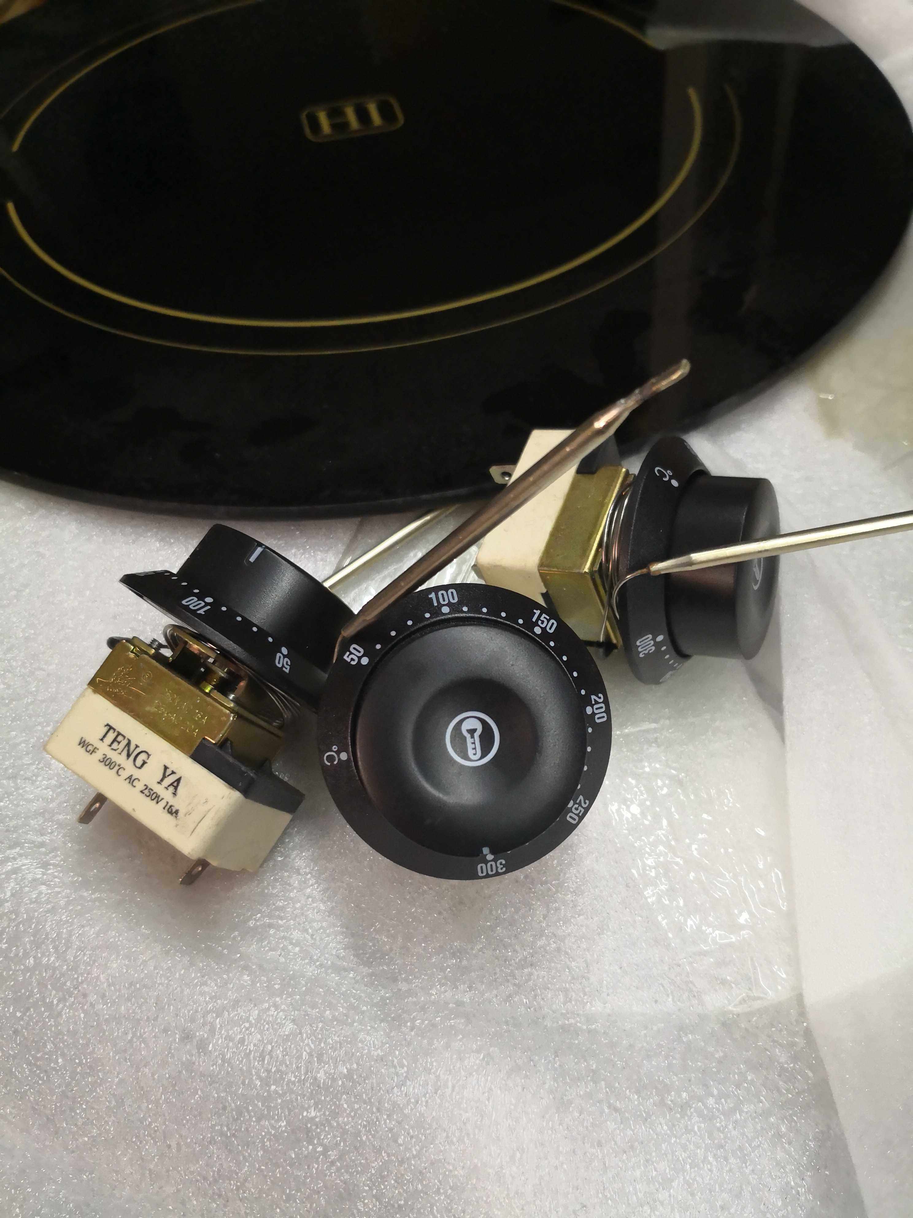 Thermostat fryer thermostat electric cooker temperature control 300 degrees thermostat electric cake control temperature meter 50 to 300