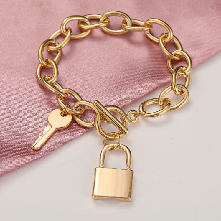 Heavy Chain Lock Bracelet 2-in-1 Wrist & Ankle Chain - Product image 8