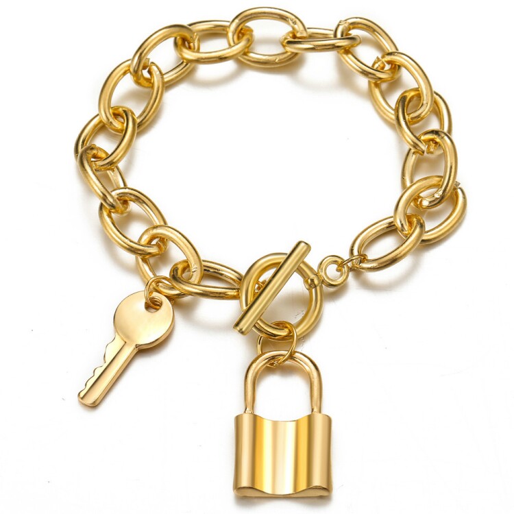 Heavy Chain Lock Bracelet 2-in-1 Wrist & Ankle Chain - Product image 7