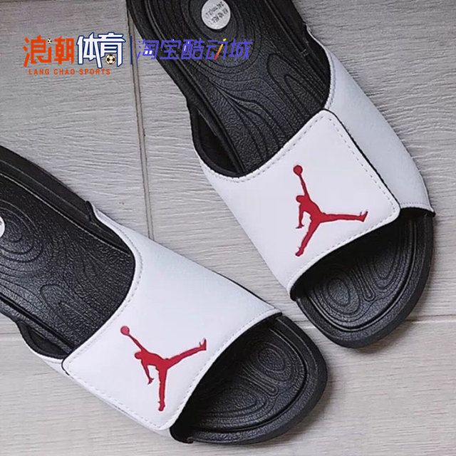 NikeAirJordanHydro6 Velcro AJ6 sports slippers casual flip flops 881473-101