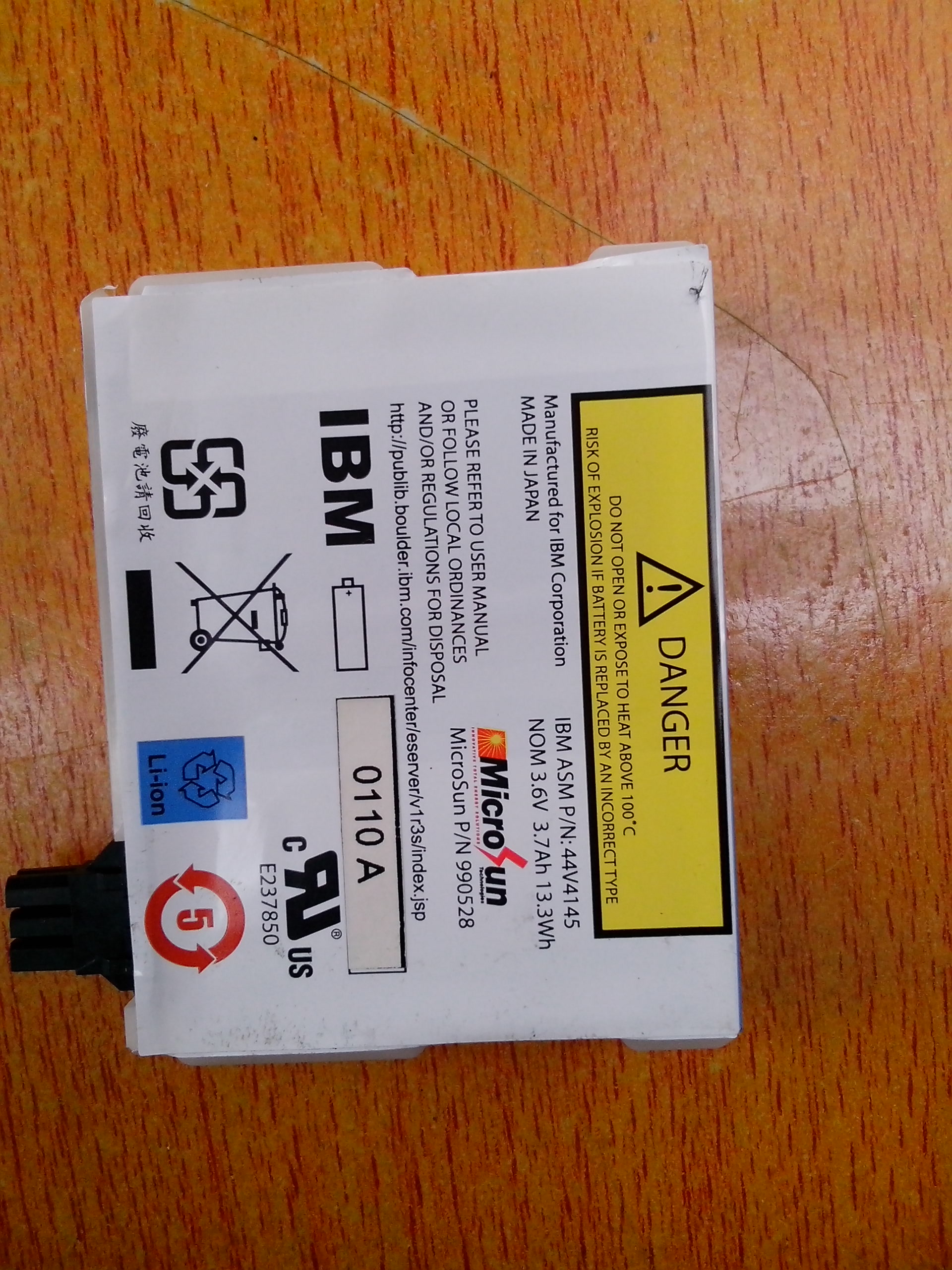 IBM minicomputer battery 44V4145 74Y5667 5679 P6 520 raid card battery warranty for one year