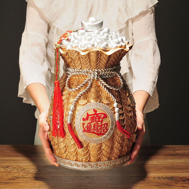 Creative Deposit Pot 2022 New living room swing for adults Home Depository money cylinder Large capacity not to be able to save money cylinder