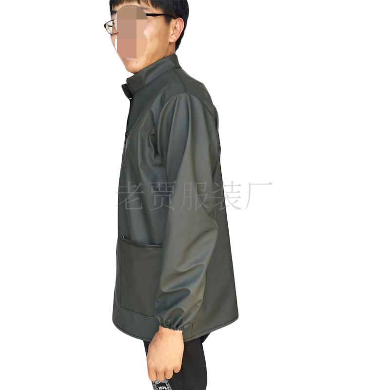 Oilproof, không thấm nước, da, smock, overalls, nhà máy, dầu, bảo vệ, da, thực phẩm, quần áo, không thấm nước, chống bẩn