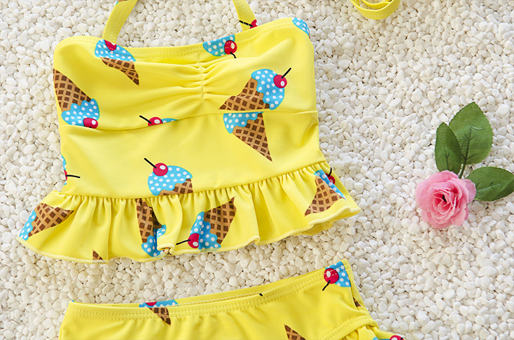 Đồ bơi trẻ em 1 bé gái 2 bé gái Đồ bơi 3 tuổi 4 bé gái trẻ em mùa xuân nóng bỏng bikini trẻ sơ sinh áo tắm cho bé
