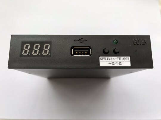 Enhanced emulation floppy drives for various industrial equipment