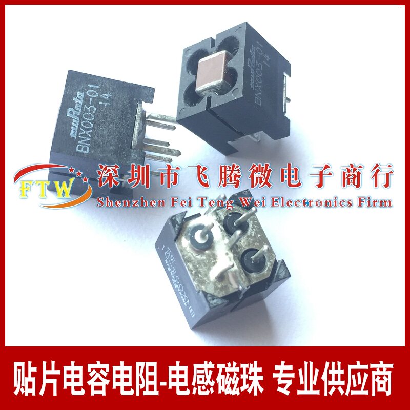 BNX003-01 power cord with block type EMI static noise filter 150V 10A 100M 5MHz-1GHz