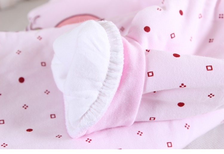 Baby voi bé cotton quần bé vai khóa nhiệt đồ lót cotton mỏng bông phù hợp với mùa thu và giải phóng mặt bằng đặc biệt bộ đồ liền thân hình thú trẻ em
