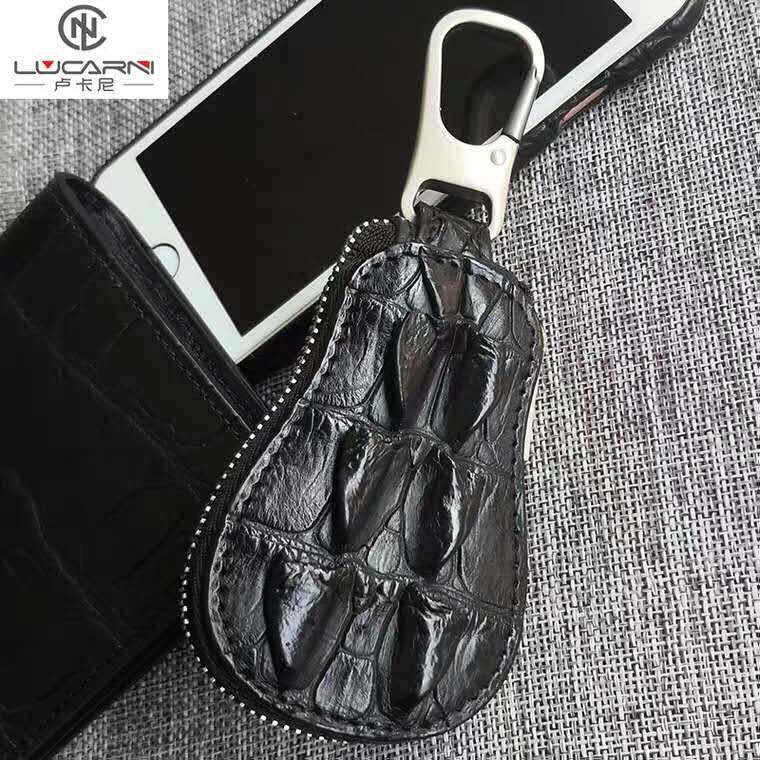 Star Co-Crocodile Leather Car Key Bag Business New Universal Waist Trailer Key Bag Special Cabinet Tide