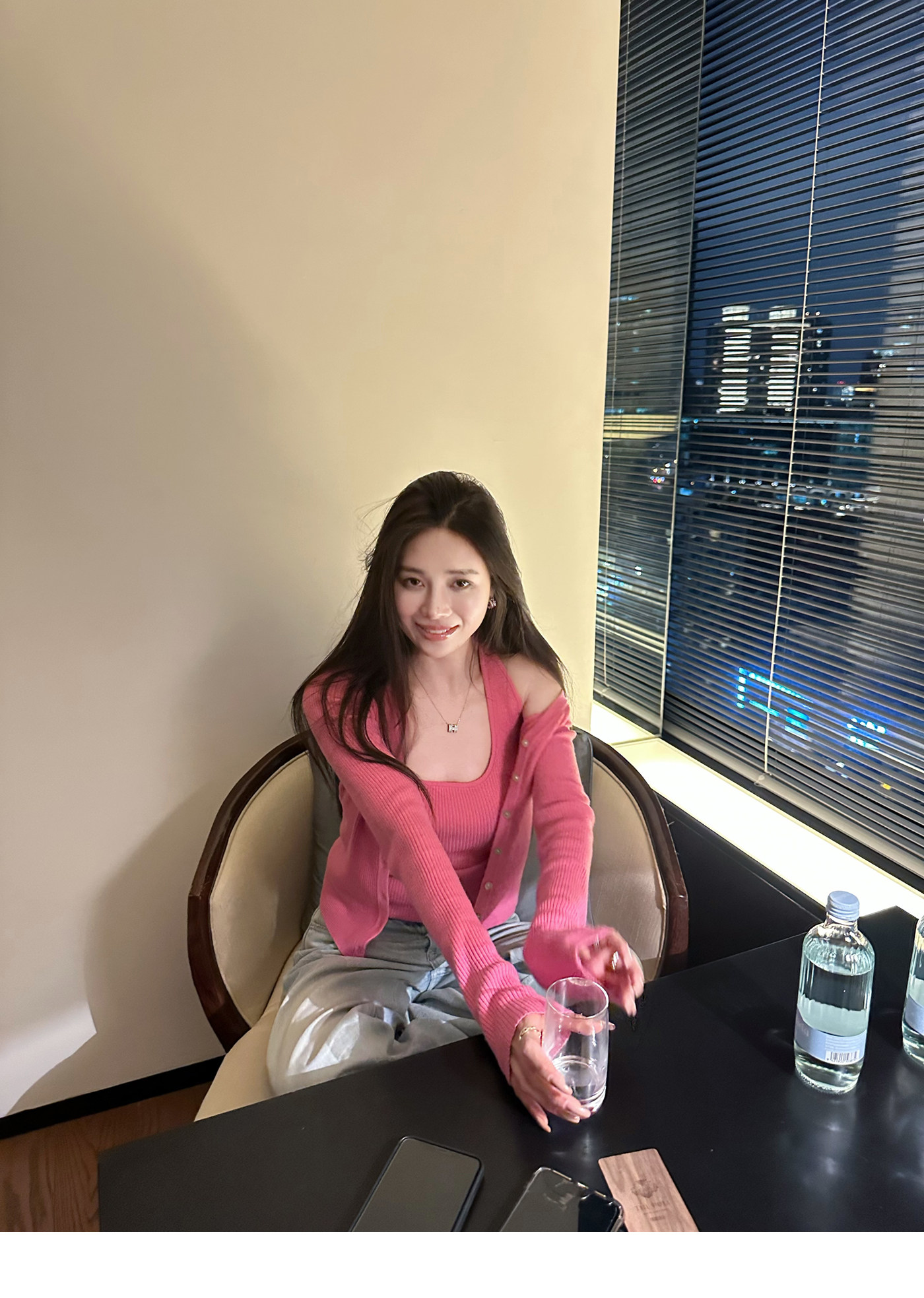 소녀 센스 양모 니트 오픈 가디건 여성 봄 디스플레이 화이트 투피스 조끼 상세 이미지 84