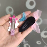 Детский аксессуар для волос, ювелирное украшение, мультяшная блестящая заколка для волос для принцессы, брендовые детские шпильки для волос