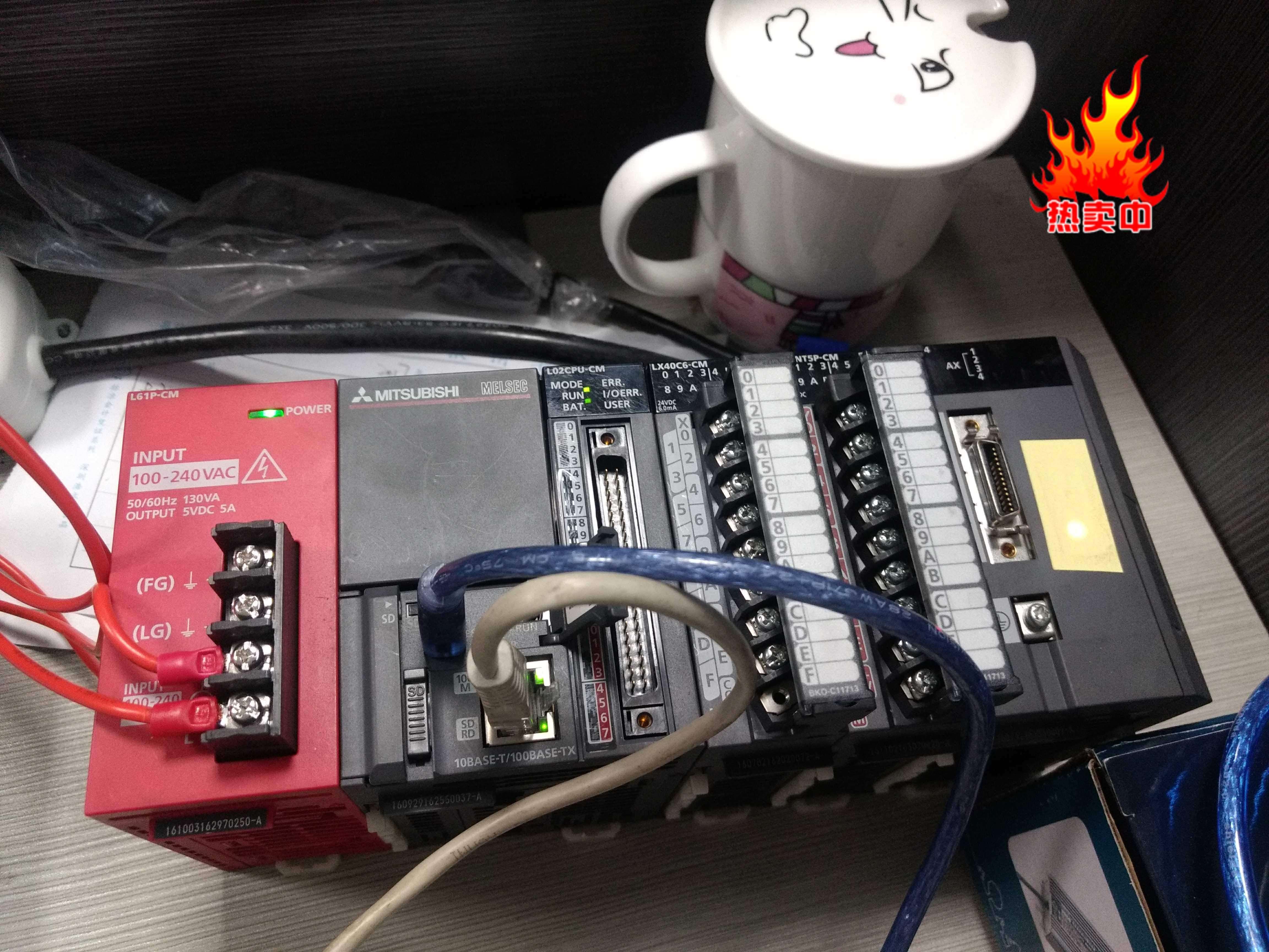 Mitsubishi L Series PLC LD77MS4 LD77MS2 LD77MS16 LX42P LY42 LD02CPU-CM