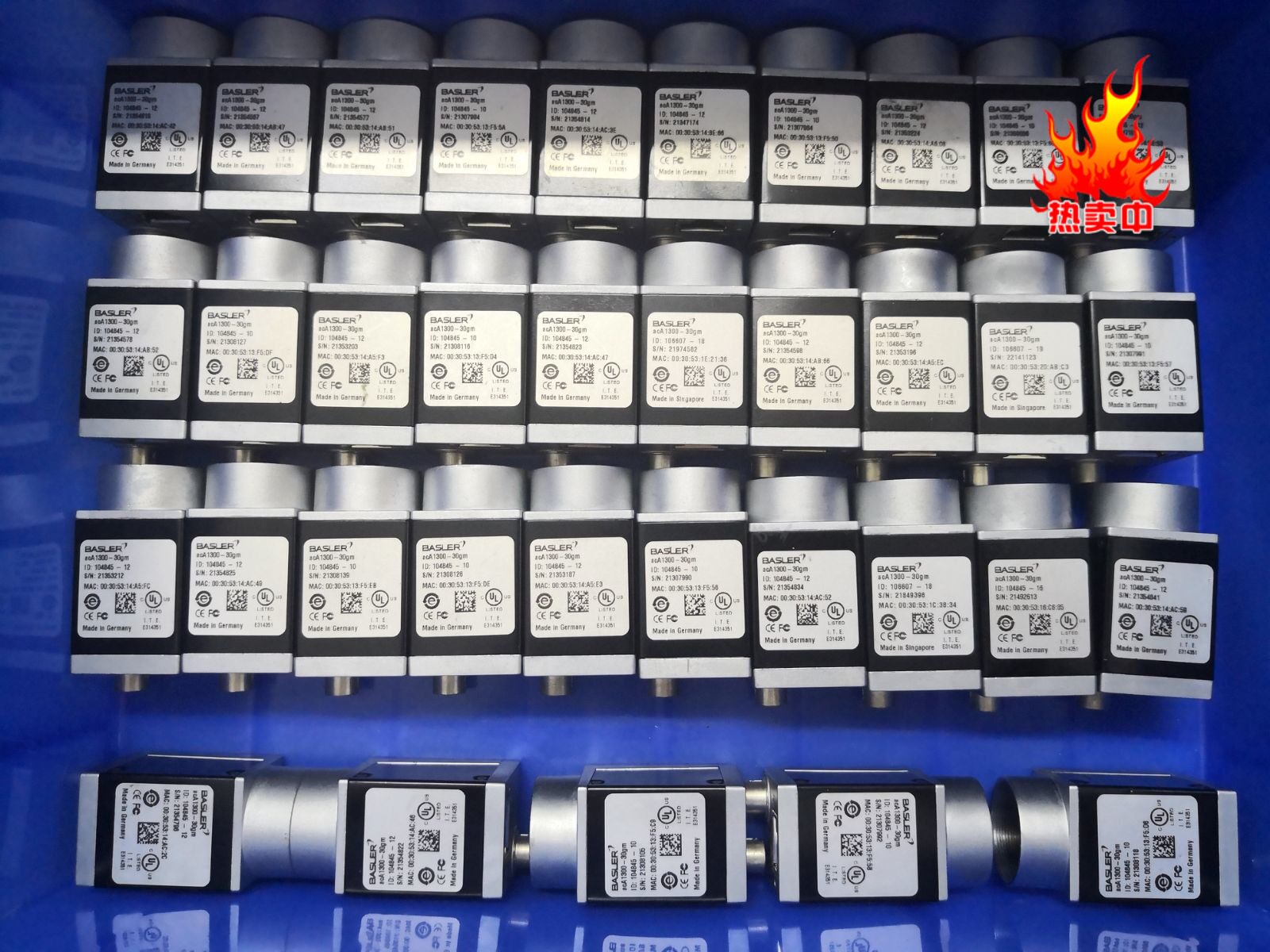 basler basler industrial camera aca3800-10gm gc aca2000-50gm gc