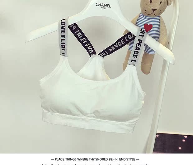 [2 miếng] dây đeo làm đẹp trở lại quấn ngực ống áo ngực dưới đồ lót nữ ngắn yoga học sinh áo lót trẻ em